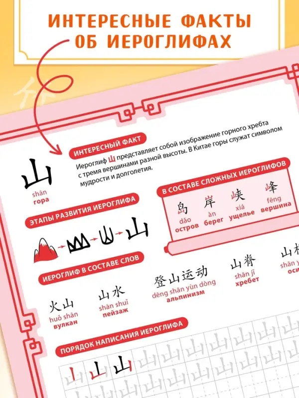 Прописи Прописи "Каллиграфические прописи Китайский язык", 36 стр