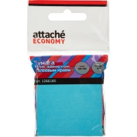 Стикеры  с клеев.краем 51x51мм 100 листов неоновый синий