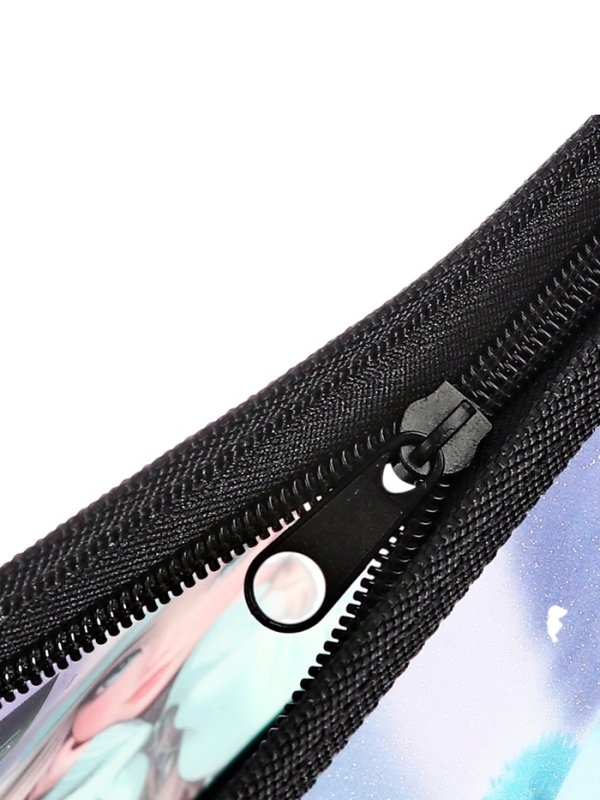 Папка для тетрадей А4, 330x230x100 мм, deVENTE "Paris Girl", молния сверху, пластиковая, для девочки