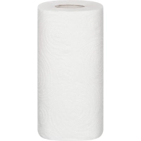 Полотенца бумажные Luscan 2сл с тиснением белые целлюл 16,5-17м 4рул/уп_Спб