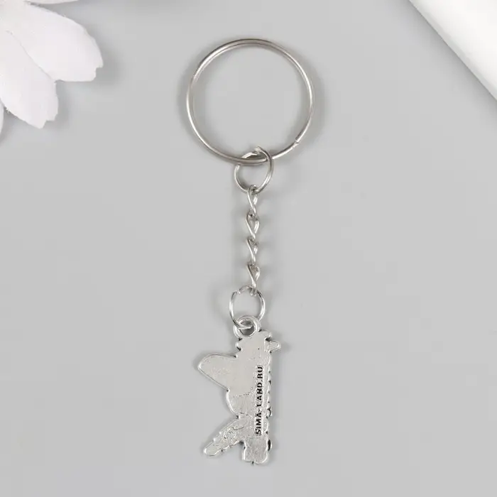 Брелок металл Брелок металл "Красотка - туфелька и помада" 1,5х2,5 см