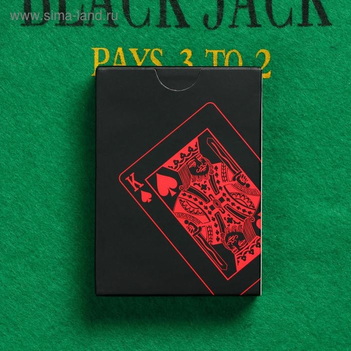 Карты игральные пластиковые, 54 шт, 30 мкм, 6.5 х 9 х 2 см Карты игральные пластиковые, 54 шт, 30 мкм, 6.5 х 9 х 2 см