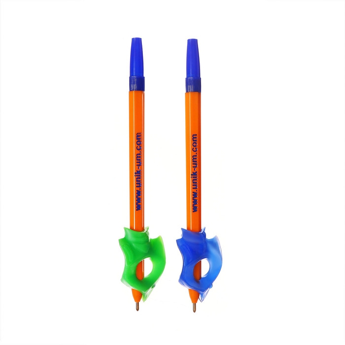 Ручка-самоучка тренажер для правшей, микс Ручка-самоучка тренажер для правшей, микс