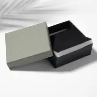 Коробочка подарочная под набор «Лофт», 9×9 см, серая