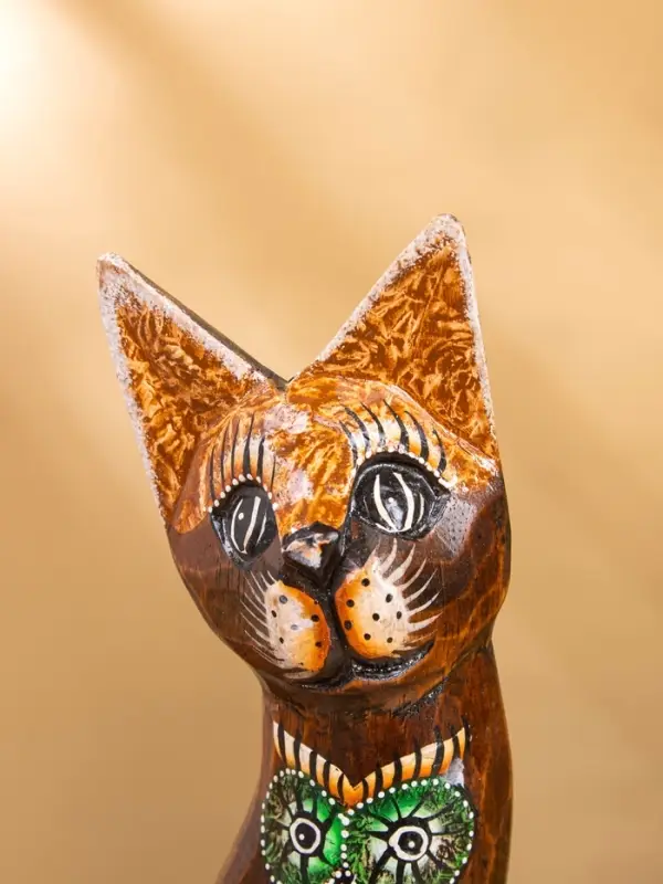 Интерьерный сувенир &laquo;Кошка с совой&raquo;, 30 см