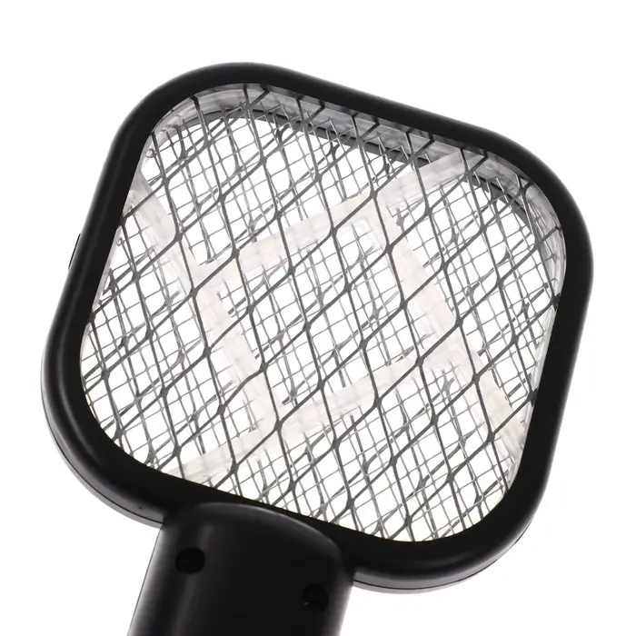 Мухобойка Bl-S, электрическая, портативная, Led подсветка, USB, чёрная