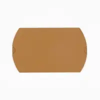 Набор коробочек подарочных складных 12 шт. &laquo;Свёрток&raquo; 12&times;8&times;3 см, цвет золотой