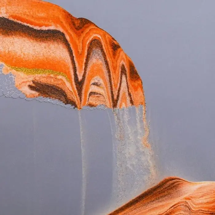 Песочные часы-картина &laquo;Пустыня&raquo;, 30&times;25 см, антистресс, песок оранжевый