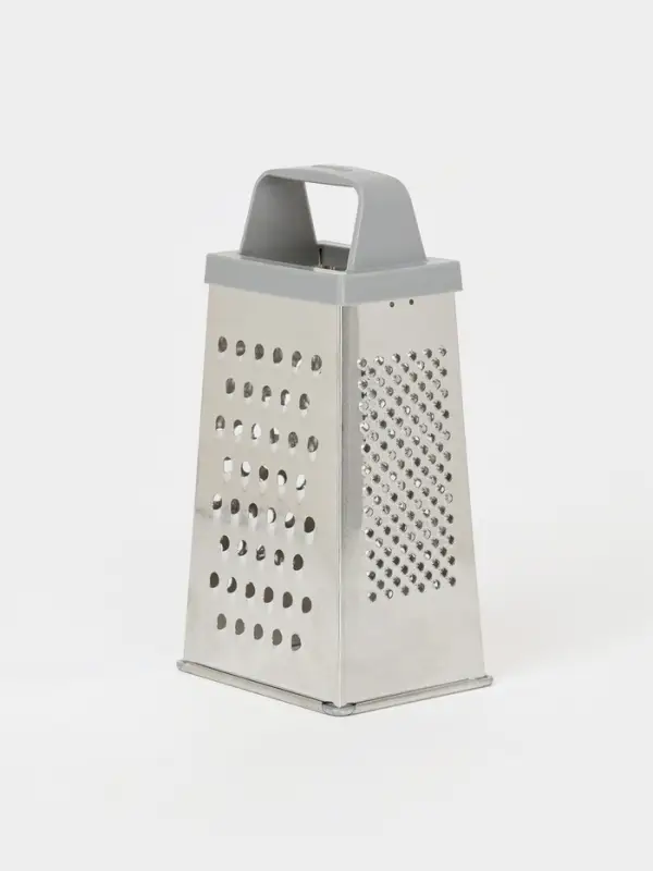 Тёрка КВАРЦ &laquo;Универсал&raquo;, 4 грани, 11&times;8.5&times;22 см, металл, МИКС