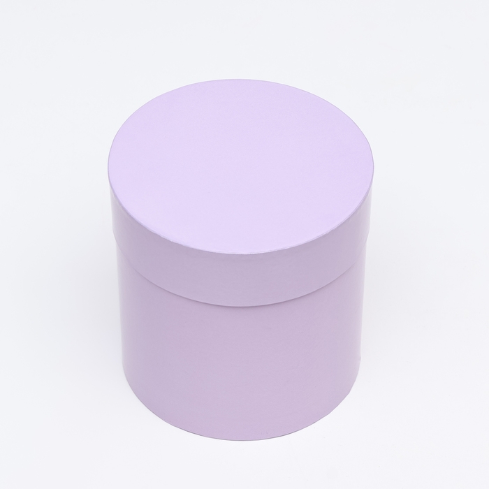 Набор круглых коробок 5в1 Сирень перламутровая Набор круглых коробок 5в1 Сирень перламутровая", 20 × 20 ‒15 × 15 см