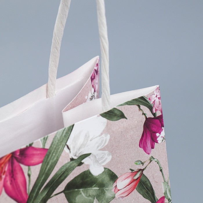 Пакет подарочный крафтовый, упаковка, «Тебе с любовью», 12 х 21 х 9 см Пакет подарочный крафтовый, упаковка, «Тебе с любовью», 12 х 21 х 9 см