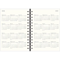 Ежедневник датированный 2026 IF 14х20см 160л, на спир Happiness I1755/black