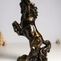Копилка для денег &laquo;Скульптура коня&raquo;, гипс, 45 см, античная