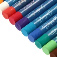 Пастель масляная 12 цветов ЗХК &laquo;Сонет&raquo;, 10/69, круглая