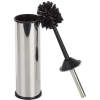 Ершик для унитаза Luscan закрытый с подст. и кр., нерж. с