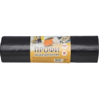 Мешки для мусора ПВД 360л 60мкм 10шт/рул черные 110х140см Концеп Быта_СПБ