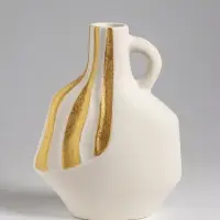 Ваза для цветов &laquo;Оделис&raquo;, 21.5&times;16 см, керамика, белая