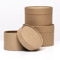 Набор подарочных коробок 3 в 1, завальцованные, крафт, 16&times;10.14&times;9.13&times;8.5 см