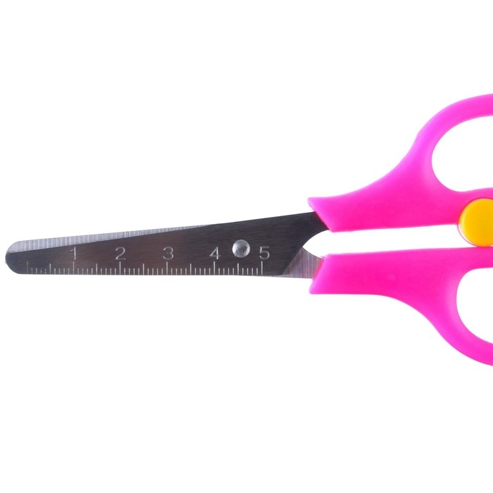 Ножницы детские 13 см, безопасные, пластиковые ручки с фиксатором, Минни Маус, МИКС Ножницы детские 13 см, безопасные, пластиковые ручки с фиксатором, Минни Маус, МИКС