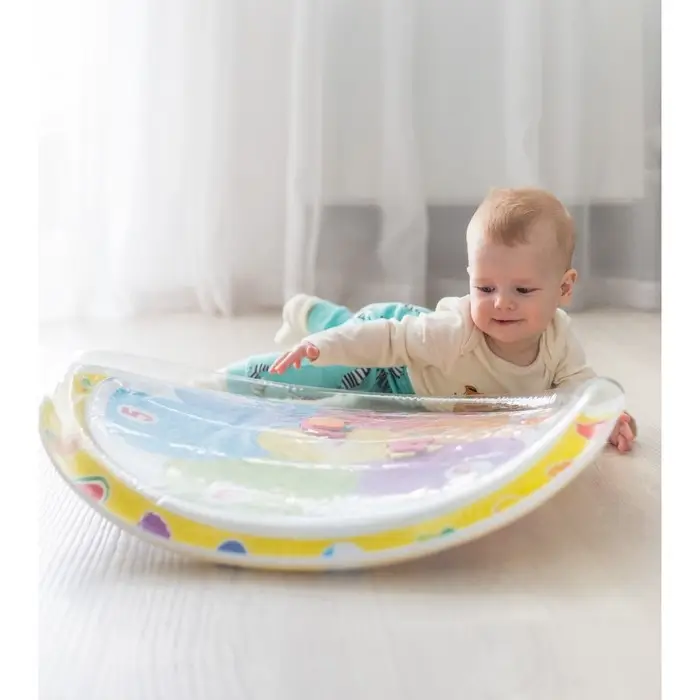 Акваковрик Крошка Я &laquo;Цветик&raquo; надувной, развивающий, водный коврик, 65&times;65 см