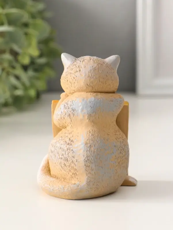 Фигура "Кот с картиной" 9х6,5х4,8 см