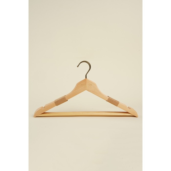 Плечики - вешалки для одежды SL Home, 4 шт, дерево лотос, 44×24,5 см