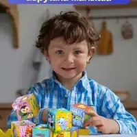 Мягкие кубики &laquo;Алфавит&raquo;, 6 шт., 8&times;8 см