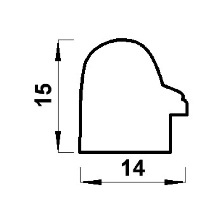 Фоторамка пластик Фоторамка пластик "МИРАМ" 25х25 см, 636461-11, белый с золотом (пластиковый экран)
