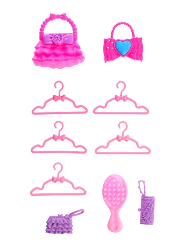 Кукла-модель "Гардероб мечты" с аксессуарами