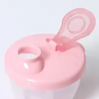 Контейнер для хранения детского питания Крошка Я, 3 секции по 90 мл., 9.2&times;8.8&times;8 см, 270 мл., розовый