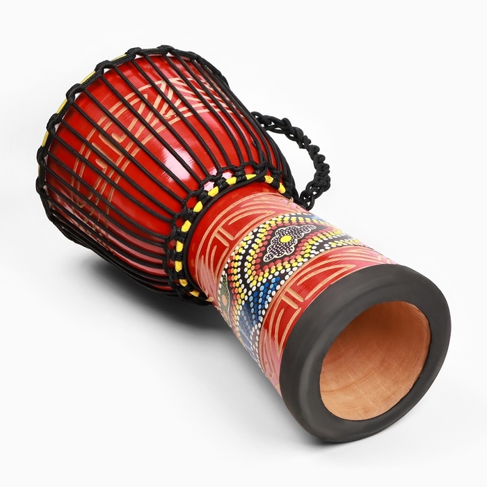 Барабан Джембе Барабан Джембе "Цветок", 23 х 50 см, коричневый