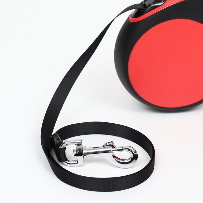 Рулетка Пижон Premium с поводком-лентой 8 м, вес животного до 50 кг Рулетка Пижон Premium с поводком-лентой 8 м, вес животного до 50 кг