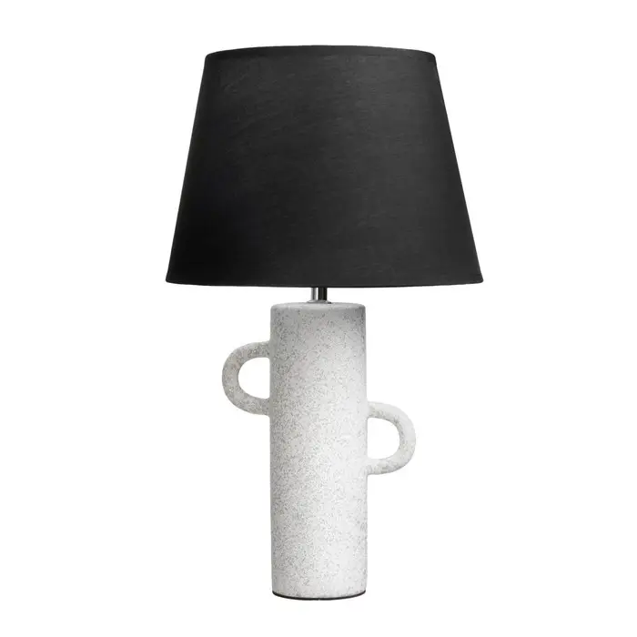 Лампа настольная RISALUX &laquo;Бату&raquo;, E14, 40 Вт, серая, 28&times;28&times;40 см