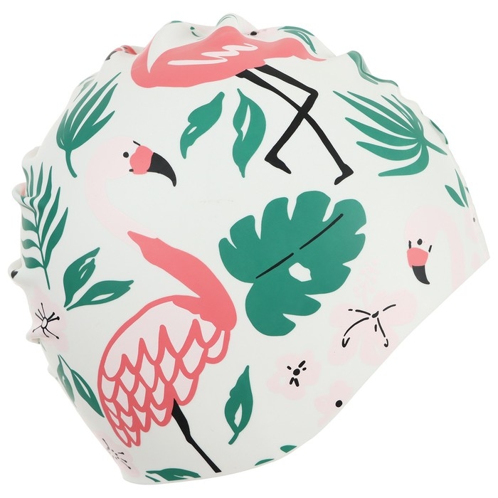 Шапочка для плавания детская, силиконовая, обхват 46-52 см Шапочка для плавания детская, силиконовая, обхват 46-52 см