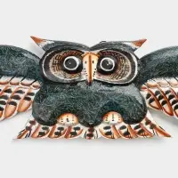 Панно &laquo;Парящая сова&raquo;, 100&times;1.5&times;20 см, дерево