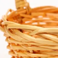Корзина плетёная для хранения Vier, из лозы, с ручкой, цвет медовый, набор 3 шт., Greengo
