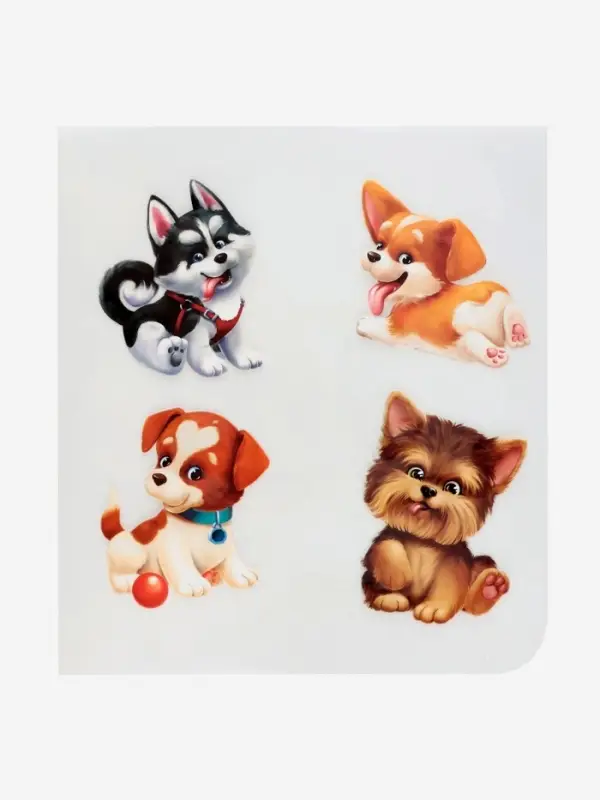 Термонаклейка &laquo;Забавные щенята&raquo;, 19.5&times;21 см, 4 дизайна