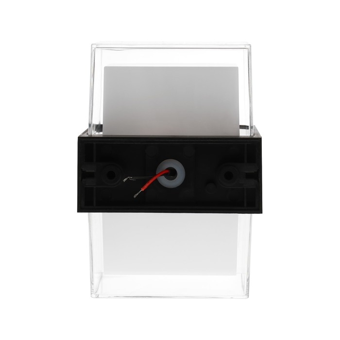 Светильник фасадный «Гранд двойной», FSD-057, 10 Вт, 4000К, IP65, 220 В, пластик, черный Светильник фасадный «Гранд двойной», FSD-057, 10 Вт, 4000К, IP65, 220 В, пластик, черный