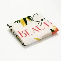 Набор с крем-мёдом 120, чаем и полотенцем в коробке "С 8 марта"