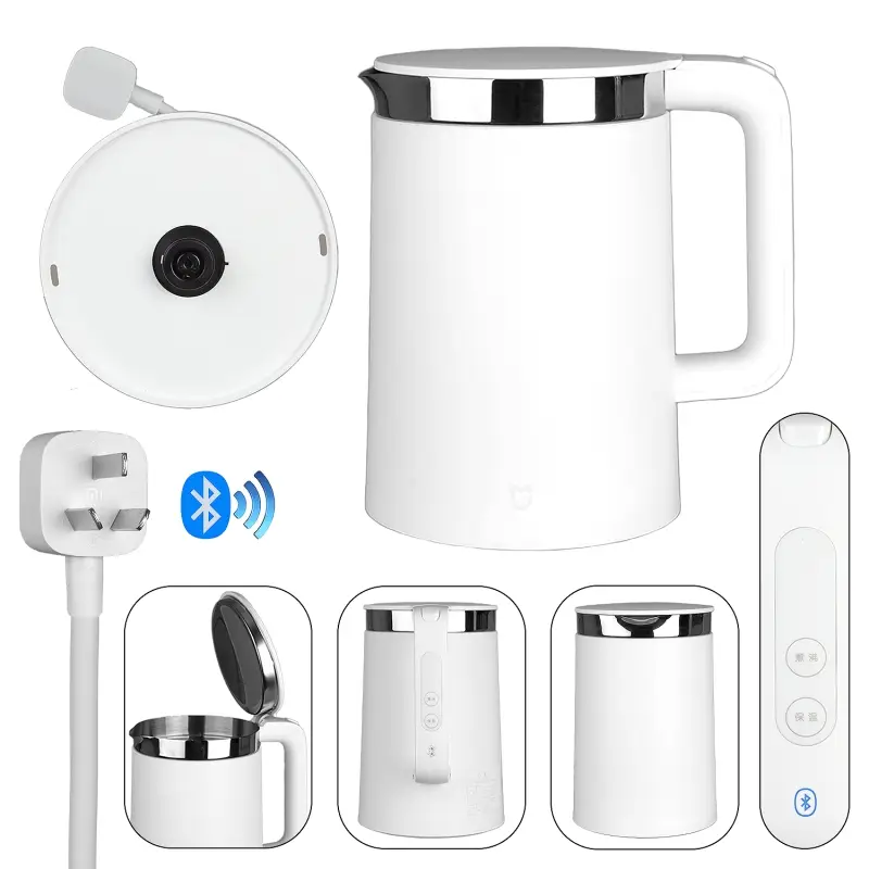 Чайник Xiaomi Mi Smart Kettle MJHWSH02YM (1.5л) Pro (6шт/кор) тройная вилка Чайник Xiaomi Mi Smart Kettle MJHWSH02YM (1.5л) Pro (6шт/кор) тройная вилка
