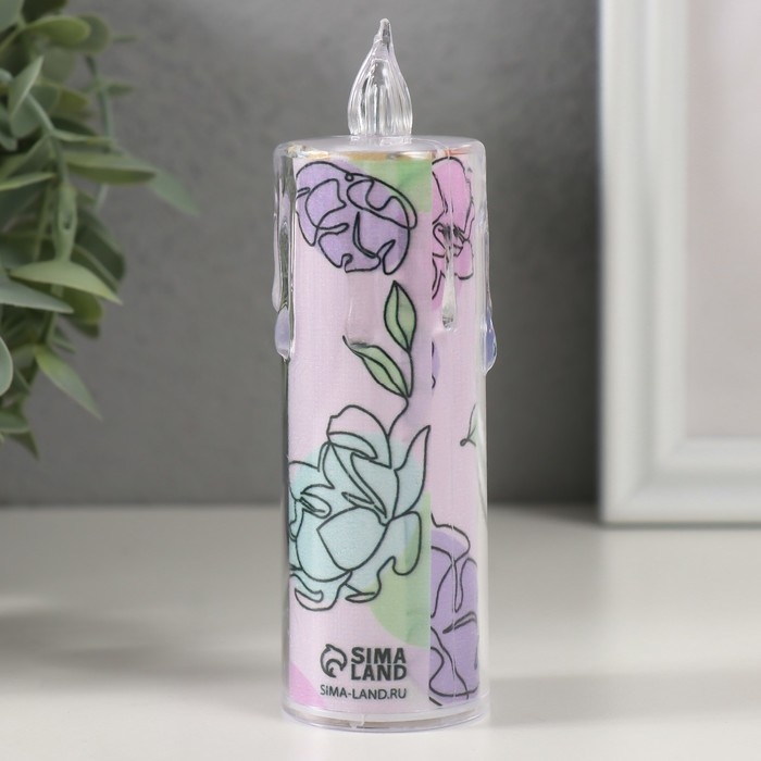 Ночник Ночник "Свеча" (Лицо) 3хLR1130 3,8х3,8х12см