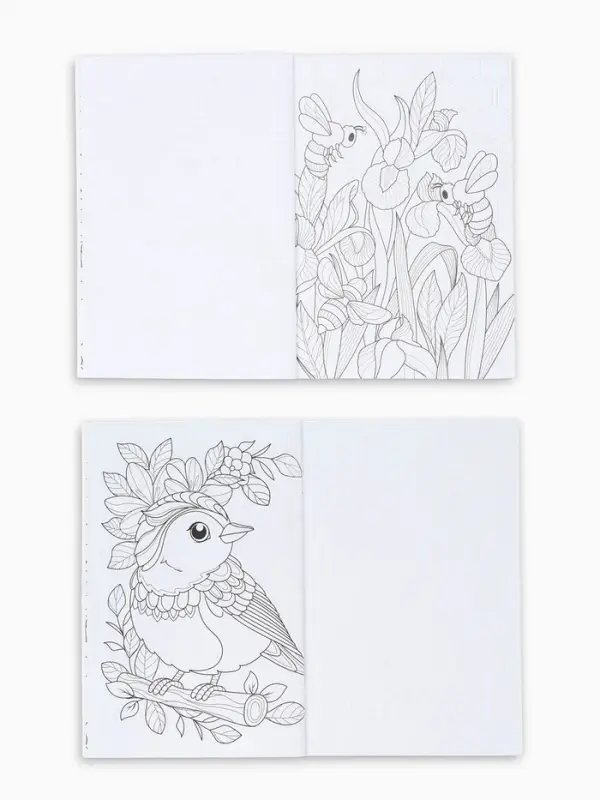 Ежедневник-Смэшбук раскраска антистресс А5, 80 листов &laquo;С 8 марта&raquo;