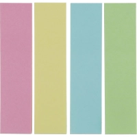 Клейкие закладки бумажные 4цв.по 25л. 12ммх50 Attache