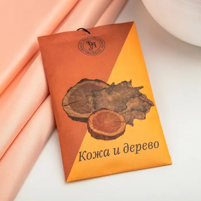 Аромасаше "Кожа и дерево", 10 г, "Богатство Аромата"