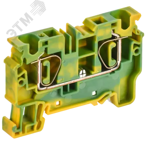 ARMAFIX Клемма пружинная CX6 PE 6мм2 проходная заземляющая IEK
