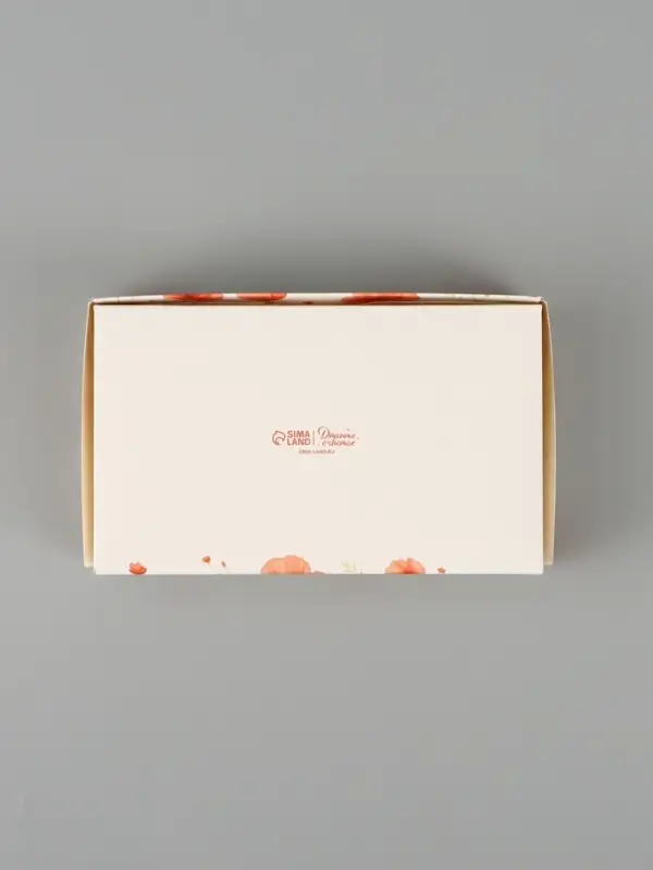 Коробка подарочная с окном &laquo;Только тебе&raquo;, 20&times;12&times;4 см, самосборная