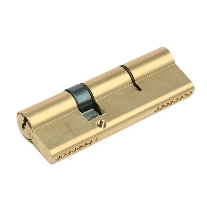 Цилиндровый механизм, 90 мм, латунь, цвет золото