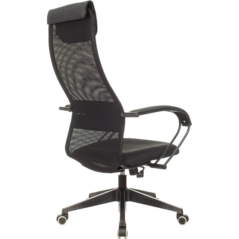 Кресло 0MX_VB_EChair-655 LT TTW сетка/ткань черный, пластик