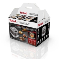 Мультиварка Tefal RK802B32, 1200 Вт, 5 л, 14 программ, антипригарное покрытие, серая