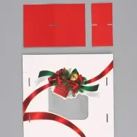 Коробка подарочная для 4 конфет &laquo;Счастья в Новом году!&raquo;, 10.5&times;10.5&times;3.5 см